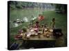 Family at a Picnic-null-Stretched Canvas