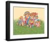 Family Bear-Renate Holzner-Framed Art Print