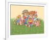 Family Bear-Renate Holzner-Framed Art Print