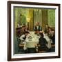 "Family Birthday Party", March 15, 1952-John Falter-Framed Giclee Print