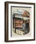 Family Butcher-Eric Ravilious-Framed Premium Giclee Print