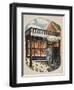 Family Butcher-Eric Ravilious-Framed Premium Giclee Print