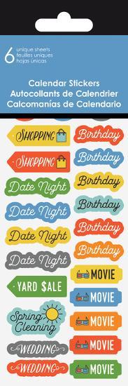 Calendar Stickers, , large