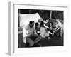 Family Camping Meal-null-Framed Photographic Print