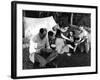 Family Camping Meal-null-Framed Photographic Print