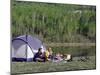 Family Camping-null-Mounted Premium Photographic Print