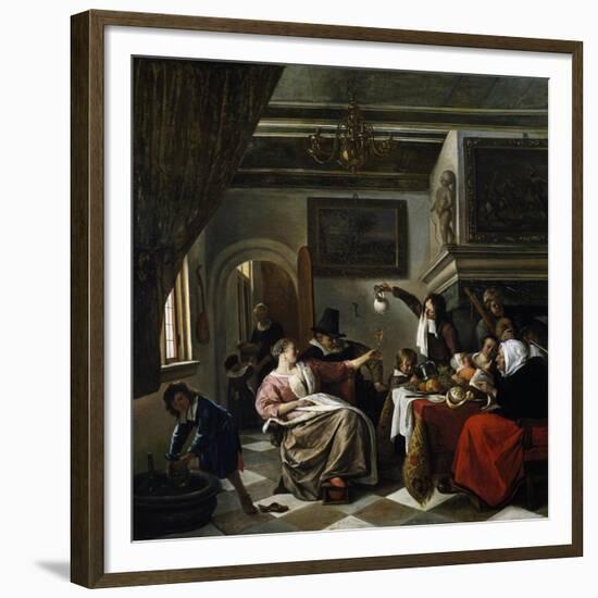 Family Celebration, 1650-1660-null-Framed Giclee Print