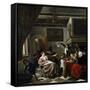 Family Celebration, 1650-1660-null-Framed Stretched Canvas