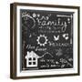 Family Chalk-Lauren Gibbons-Framed Art Print