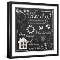 Family Chalk-Lauren Gibbons-Framed Art Print