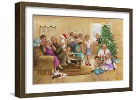 Family Christmas-Dianne Dengel-Framed Giclee Print