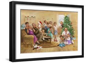 Family Christmas-Dianne Dengel-Framed Giclee Print