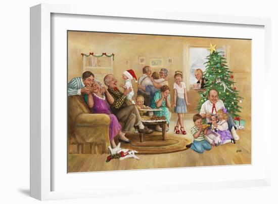 Family Christmas-Dianne Dengel-Framed Giclee Print