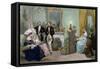 Family Concert, c.1840-Eugene Louis Lami-Framed Stretched Canvas