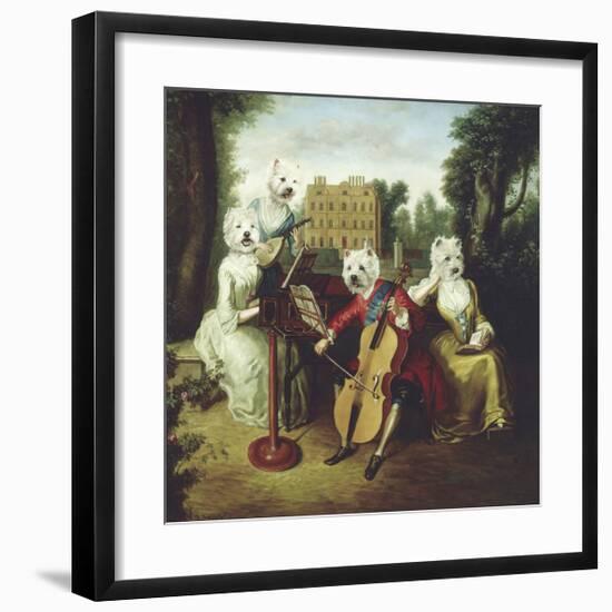 Family Concerto-Thierry Poncelet-Framed Premium Giclee Print