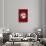 Family Crest Style Burgundy-Ikuko Kowada-Stretched Canvas displayed on a wall