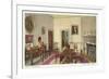 Family Dining Room, Mt. Vernon, Virginia-null-Framed Art Print