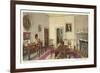 Family Dining Room, Mt. Vernon, Virginia-null-Framed Art Print