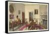 Family Dining Room, Mt. Vernon, Virginia-null-Framed Stretched Canvas
