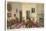 Family Dining Room, Mt. Vernon, Virginia-null-Stretched Canvas