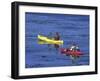 Family Exploring the Monterey Bay, California, USA-Georgienne Bradley-Framed Photographic Print