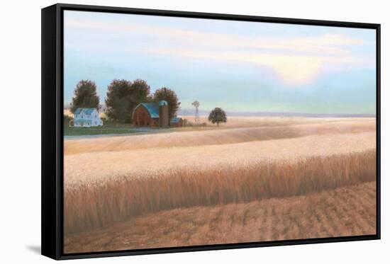 Family Farm No Couple-James Wiens-Framed Stretched Canvas