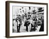 Family Fleeing from the Jewish District of Jerusalem, after a Bomb Blast, Feb. 1948-null-Framed Photo