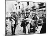 Family Fleeing from the Jewish District of Jerusalem, after a Bomb Blast, Feb. 1948-null-Mounted Photo