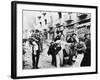 Family Fleeing from the Jewish District of Jerusalem, after a Bomb Blast, Feb. 1948-null-Framed Photo