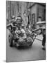 Family Fleeing Shanghai-null-Mounted Photographic Print