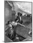 Family Flees from Tornado, 1903-G. Amato-Mounted Art Print