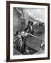 Family Flees from Tornado, 1903-G. Amato-Framed Art Print