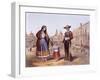 Family from Tierra Adentro, 1840-Carlos Pellegrini-Framed Giclee Print