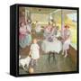 Family Gathering, 1919-Pauline Palmer-Framed Stretched Canvas