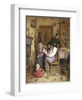 Family Gathering-Joseph Clark-Framed Giclee Print