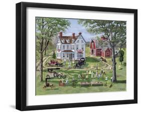 Family Gathering-Bob Fair-Framed Giclee Print