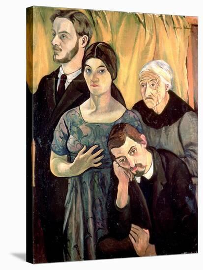 Family Group, 1912-Suzanne Valadon-Stretched Canvas