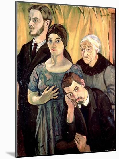 Family Group, 1912-Suzanne Valadon-Mounted Giclee Print