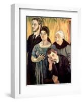 Family Group, 1912-Suzanne Valadon-Framed Giclee Print