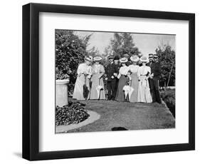 Family Group at Athens, 1908-null-Framed Giclee Print