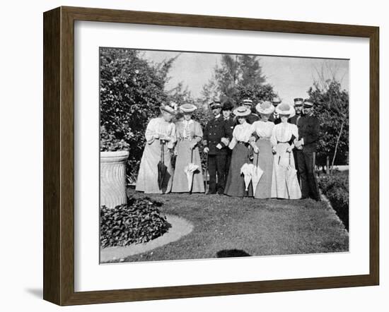 Family Group at Athens, 1908-null-Framed Giclee Print