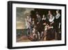 Family Group in a Landscape, c.1647-50-Frans Hals-Framed Giclee Print