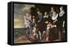 Family Group in a Landscape, c.1647-50-Frans Hals-Framed Stretched Canvas