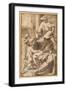 Family Group in an Interior-Pietro Faccini-Framed Giclee Print