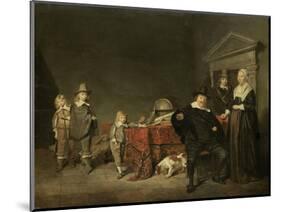 Family Group Portrait-Pieter Codde-Mounted Art Print