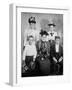 Family Group Pose for Tintype Photograph, Ca. 1888-null-Framed Photographic Print