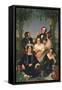 Family Group (The Bromley Family) 1844-Ford Madox Brown-Framed Stretched Canvas