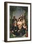 Family Group (The Bromley Family) 1844-Ford Madox Brown-Framed Giclee Print