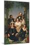 Family Group (The Bromley Family) 1844-Ford Madox Brown-Mounted Giclee Print