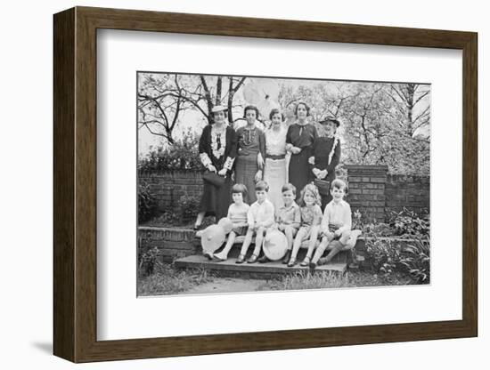 Family Group-Eileen Agar-Framed Photographic Print